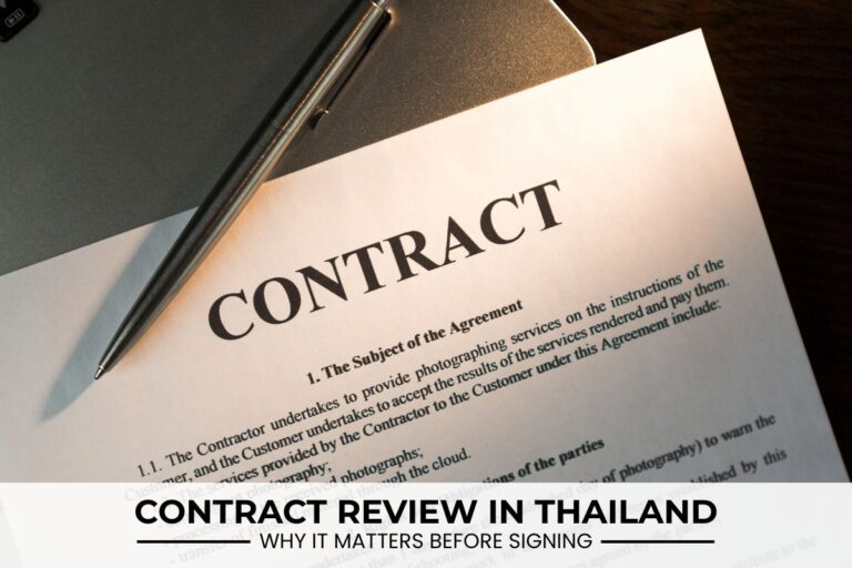 Contract Review in Thailand