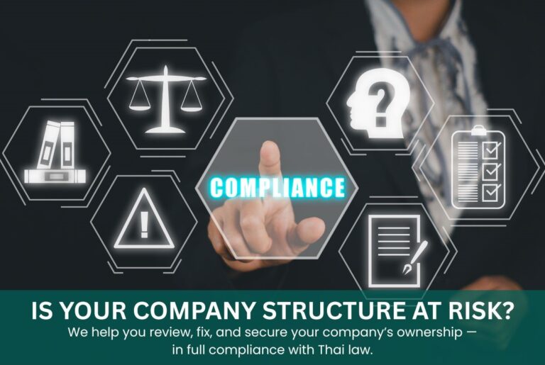 Company Ownership Compliance & Restructuring Services in Thailand