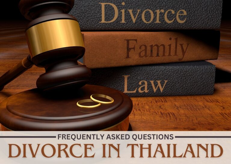 Divorce in Thailand Frequently Asked Questions