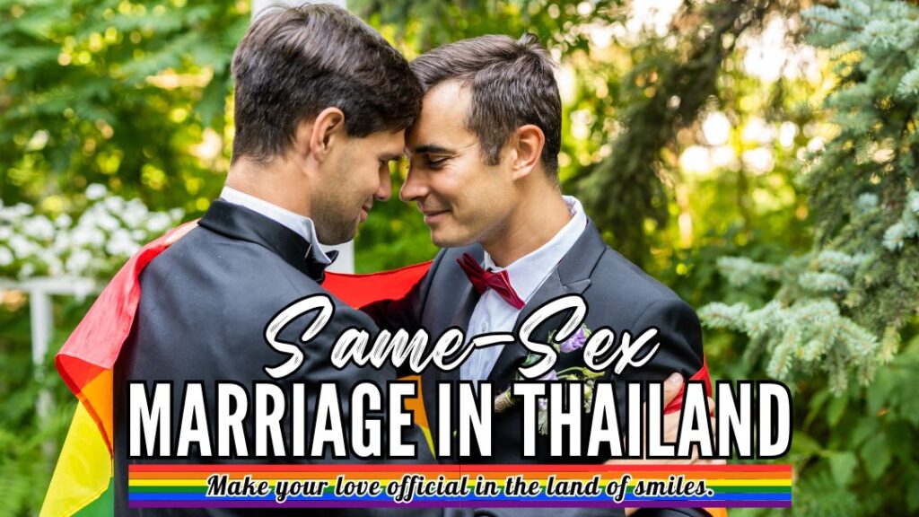 Same-sex marriage registration in Thailand